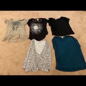 Women’s T-shirts Size 2X - Set of 5